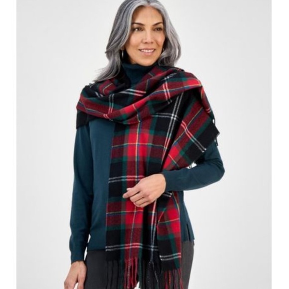 Style & Co. Accessories - NEW Women's Style & Co Scarf/Wrap Tartan Plaid